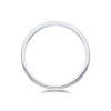 Ladies Platinum 2.5mm Medium Court Wedding Ring