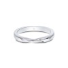 Platinum Twist 2.3mm Wedding Band