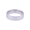 Palladium Low Domed Court Wedding Band 6mm