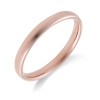 9ct Rose Gold Light Court 2.5mm Wedding Band