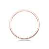 Ladies 9ct Rose Gold 2.5mm Light Court Wedding Ring