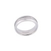 Titanium Patterned Wedding Band 7mm