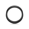 Titanium Black Double Lined 6mm Flat Court Wedding Ring