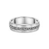 Titanium 8mm Celtic Patterned Wedding Ring