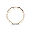 18ct Yellow Gold Brilliant Cut Ruby and Diamond 0.60ct Eternity Ring