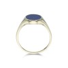 9ct Yellow Gold Lapis-Lazuli Signet Ring 3