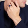 9ct Yellow Gold Lapis-Lazuli Signet Ring