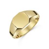 9ct Yellow Gold Gents Signet Ring
