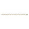 18ct Yellow Gold Gents 6.10mm Curb Bracelet
