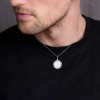 Silver 21mm x 29mm St Christopher Gents Pendant