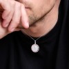 Silver 21mm x 29mm St Christopher Gents Pendant