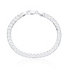 Silver Gents 5.8mm Curb Bracelet