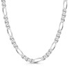 Sterling Silver 5.5mm Figaro Rambo Chain