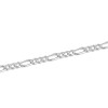 Sterling Silver 180 Diamond Cut Figaro Chain