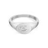 Freedom | Silver Gents Swallow Signet Ring