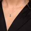 18ct White Gold Brilliant Cut 0.30ct Diamond Pendant