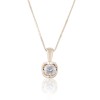 18ct Yellow Gold Brilliant Cut 0.50ct Diamond Pendant