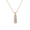 18ct Yellow Gold 0.75ct Diamond Necklace