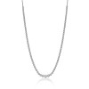 18ct White Gold Brilliant Cut 1.88ct Diamond Graduated Tennis Necklace