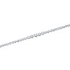 18ct White Gold Brilliant Cut 2.97ct Diamond Graduated Tennis Necklace