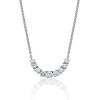 18ct White Gold Brilliant Cut 0.35ct Diamond Necklace