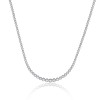 18ct White Gold Brilliant Cut 7.00ct Diamond Necklace
