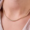 18ct Yellow Gold Brilliant Cut 1.88ct Graduated Diamond Necklace