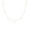 18ct Yellow Gold Brilliant Cut 0.30ct Diamond Necklace