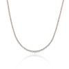 18ct Yellow Gold Brilliant Cut 6.50ct Diamond Necklet