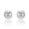 18ct White Gold Brilliant Cut 1.00ct Diamond Stud Earrings