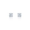 18ct White Gold Brilliant Cut 0.33ct Diamond Stud Earrings