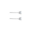 18ct White Gold Brilliant Cut 0.33ct Diamond Stud Earrings