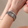 18ct White Gold Baguette and Brilliant Cut 6.00ct Diamond Tennis Bracelet