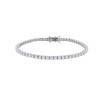 18ct White Gold 2.00ct Round Brilliant Cut Diamond Bracelet