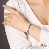 18ct White Gold Baguette Cut 5.25ct Diamond Bracelet
