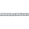18ct White Gold Baguette Cut 7.25ct Diamond Bracelet
