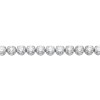 18ct White Gold Brilliant Cut 18.00ct Diamond Tennis Bracelet