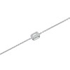 18ct White Gold 0.30ct Solitaire Diamond Bracelet