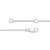 18ct White Gold 0.30ct Oval Solitaire Diamond Bracelet