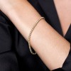 18ct Yellow Gold Round Brilliant Cut 2.00ct Diamond Bracelet