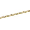 18ct Yellow Gold Brilliant Cut 1.25ct Diamond Tennis Bracelet