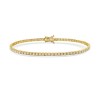 18ct Yellow Gold Brilliant Cut 1.25ct Diamond Tennis Bracelet