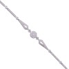 9ct White Gold Approx 0.85ct Round Brilliant Diamond Bracelet