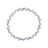 9ct White Gold Brilliant Cut 1.40ct Diamond Bracelet