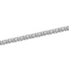 9ct White Gold 1.50ct Bar Set Diamond Bracelet