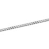 9ct White Gold Round Brilliant 0.50ct Diamond Claw Set Tennis Bracelet