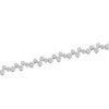 9ct White Gold Round Brilliant 2.40ct Diamond Bracelet