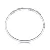 9ct White Gold Brilliant Cut Diamond 1.94ct Bangle 3