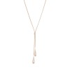 9ct Yellow Gold Double Drop Necklet