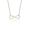 9ct Yellow Gold Mini Infinity Necklace